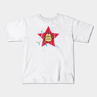 Monkey in a Star Kids T-Shirt